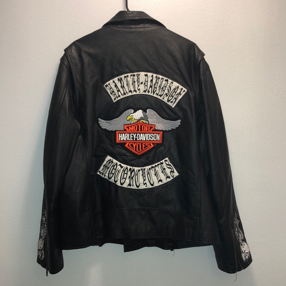 HARLEY-DAVIDSON LEATHER JACKET XXL